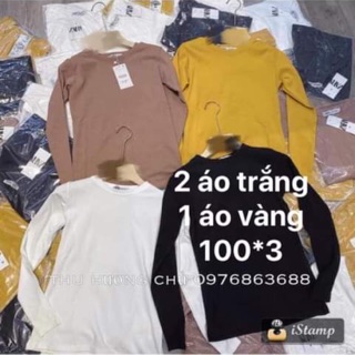 2 áo trăng , 1 áo vàng , 1 cv sz m sẻ sau