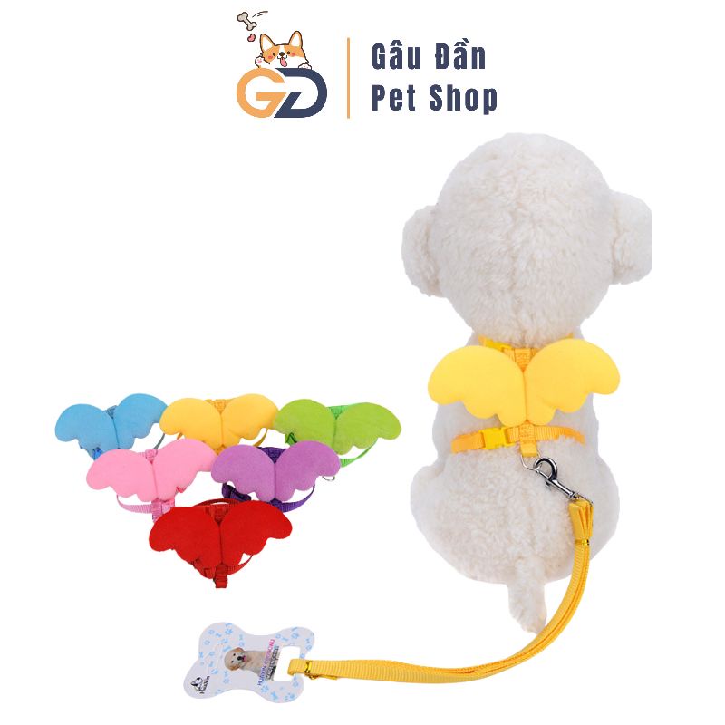 Dây Dắt Cánh Thiên Thần Cho Chó Mèo