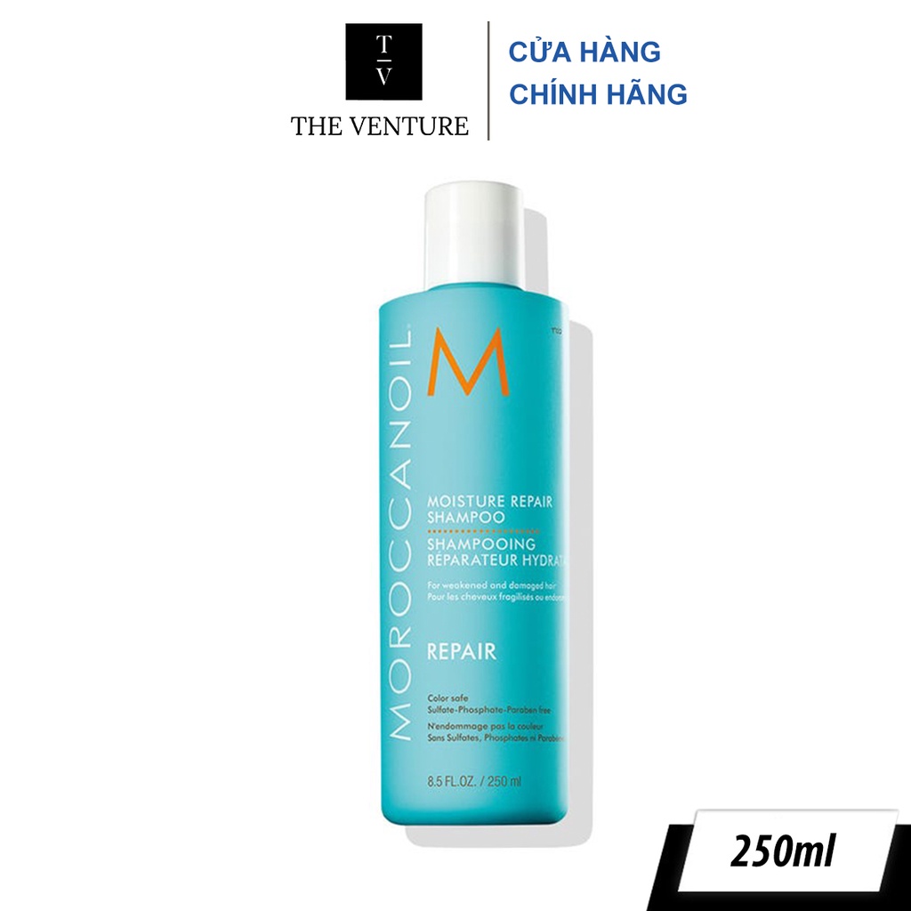 Combo Dầu Gội &amp; Xả Phục Hồi Dưỡng Ẩm Moroccanoil Moisture Repair Chính Hãng