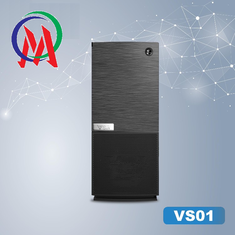 Vỏ case máy tính VSP VS01 Gaming Mặt Trước Lưới