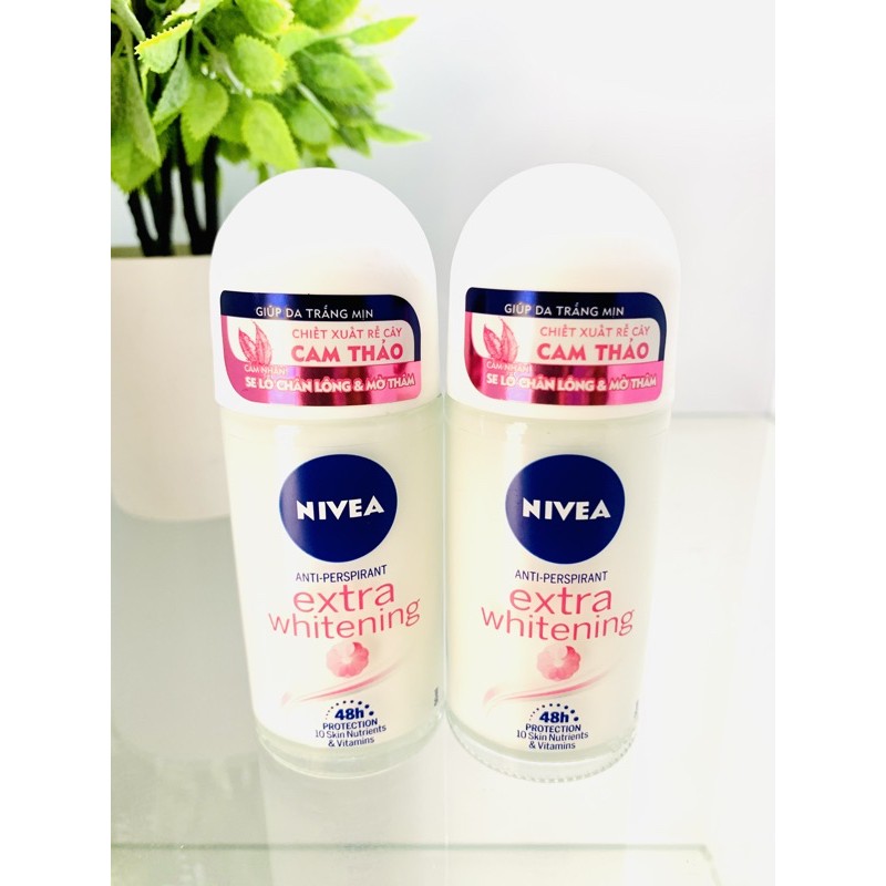 Lăn Ngăn Mùi Nivea Chiết Xuất Rễ Cây Cam Thảo 50ml