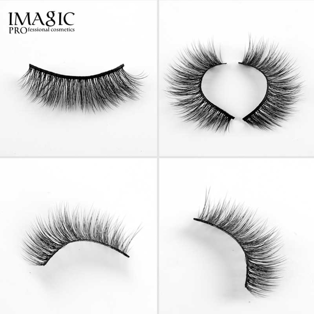Cặp Lông Mi Giả 3D IMAGIC Xoăn Dày Tự Nhiên