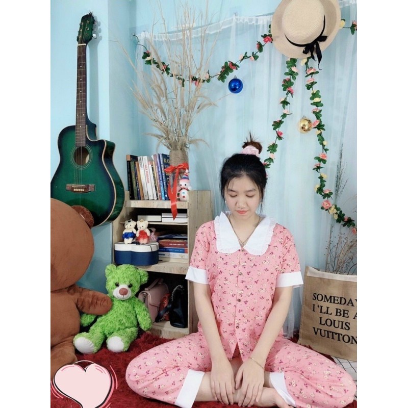 HOT BỘ HOA NHÍ TNQD CỔ VIỀN