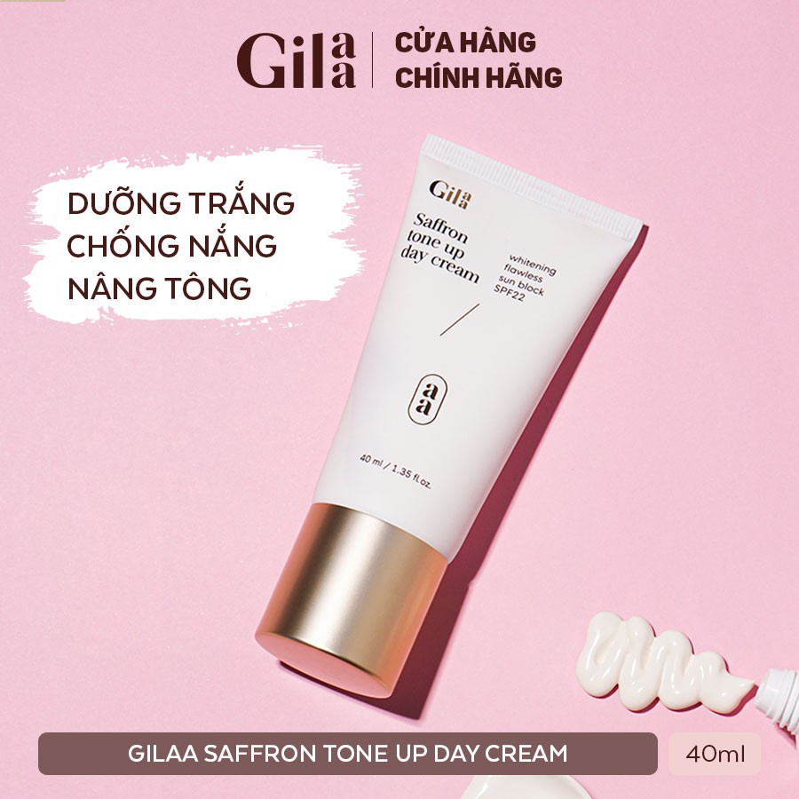 Kem dưỡng ban ngày GILAA SAFFRON TONE UP DAY CREAM - 40ml