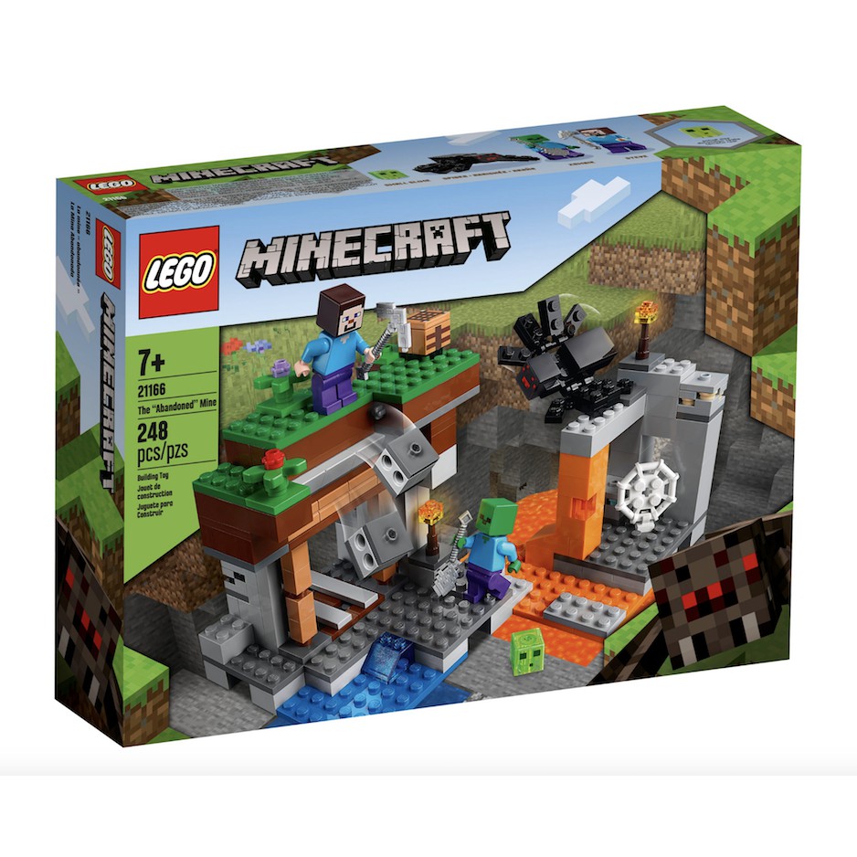 Lego HaHa - Lego Minecraft - Khu Mỏ Cấm - 21166
