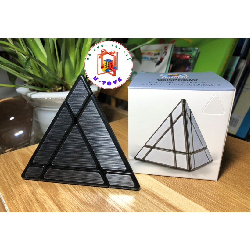 Rubik Tam Giac Gương Melong Moyu Pyramix Mirror