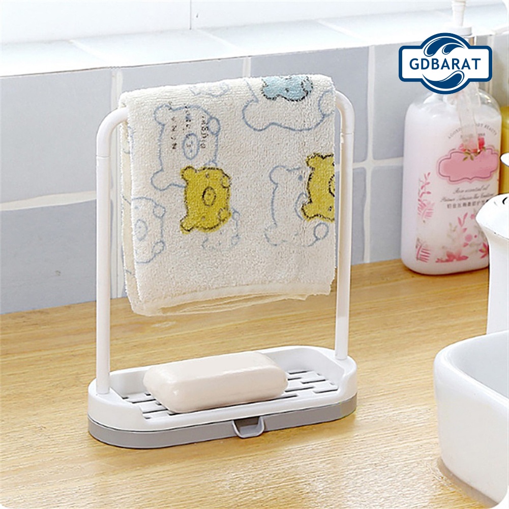 Giá Đỡ Xà Phòng / Bọt Biển 2 Trong 1 Tiện Dụng Cho Nhà Bếp / Phòng Tắm