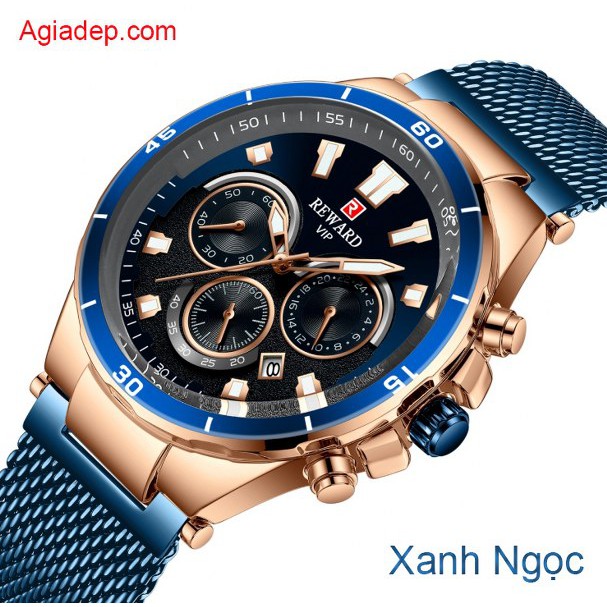 Đồng hồ Nam thời trang cao cấp Reward X2 - Đồng hồ đeo tay sang trọng bền đẹp - 82003M