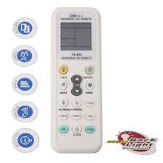 Điều khiển đa năng cho máy lạnh - Remote máy lạnh 1000 hiệu .