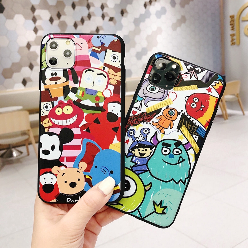 Samsung Galaxy J3 J5 J7 2016 J310 J510 J710 J4 J4+ J6 J6+ J8 2018 Grand Prime G530 M20 M30 Monsters Mike Sulley Soft Jelly Case