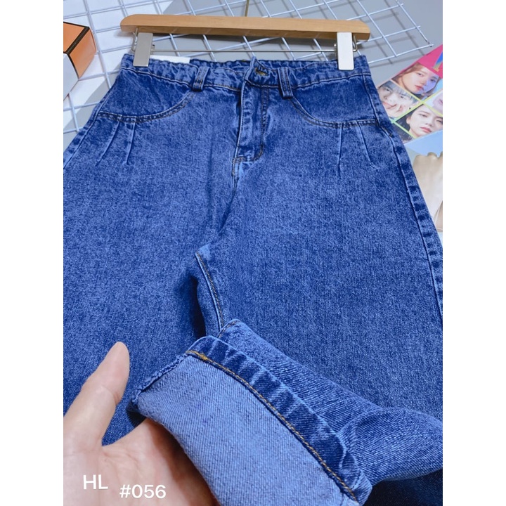 Quần Jean Bò Baggy Nữ