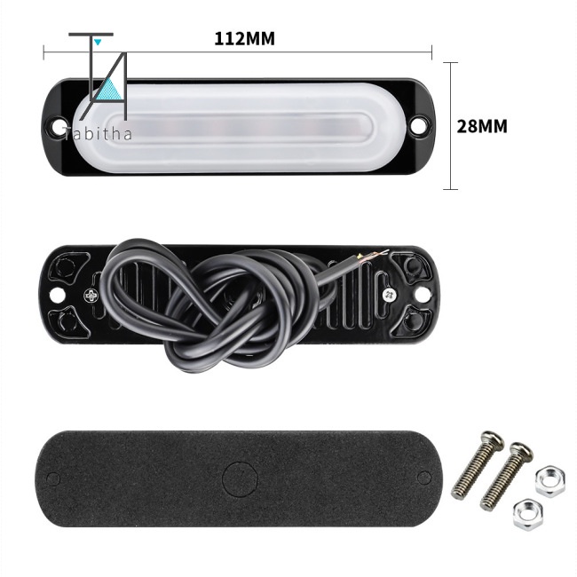 Bảng Đèn Led 6 Bóng 4wd Cảnh Báo Cho Xe Hơi Xe Tải