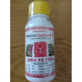 Phân bón lá siêu to trái aminoquelant k - chai 100 ml