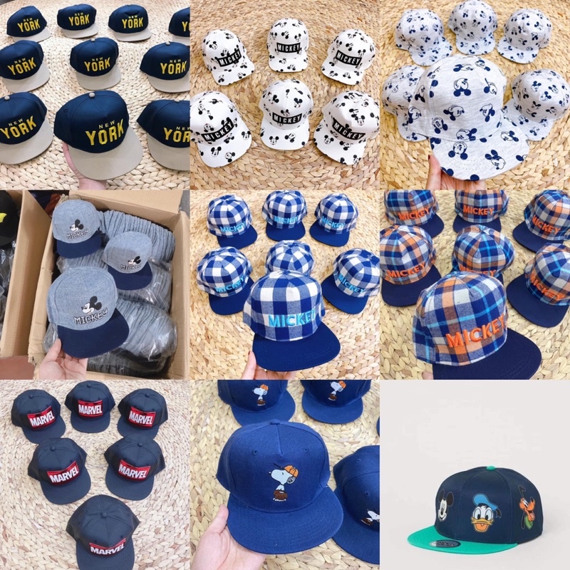 mũ lưỡi trai HM các loại cho bé 14 year