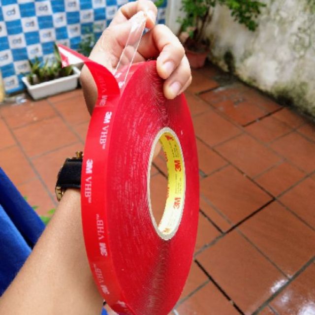 3 Mét Băng Keo Cường Lực Trong Suốt 3M 4910 Dán Kính