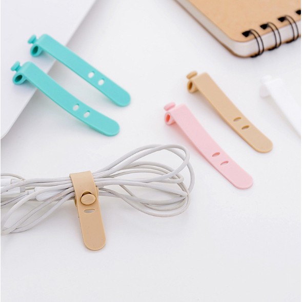 Set 4 Dây Cuốn Sạc Tai Nghe Đa Năng