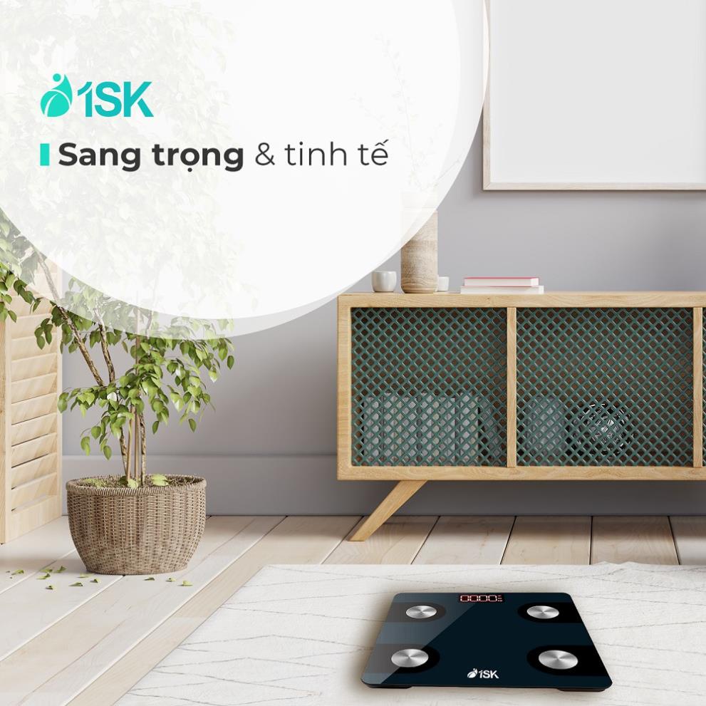 Cân sức khỏe điện tử thông minh Bluetooth 1SK Chính hãng