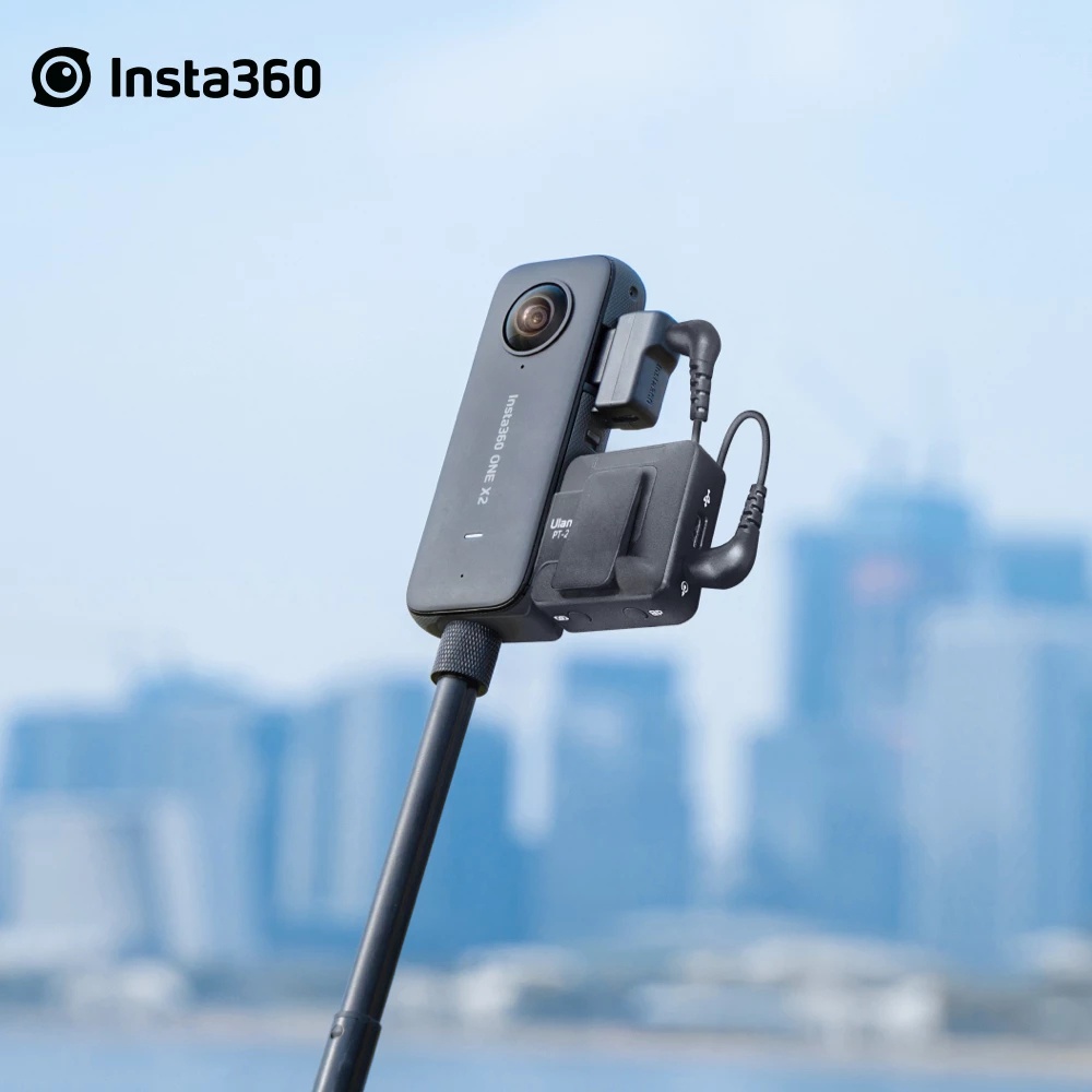 Bộ Chuyển Đổi Micro USB-C 3.5mm Mini Cho Máy Ảnh Toàn Cảnh Insta 360 One X2