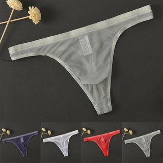 Quần Lót Nam Lọt Khe Kiểu Chữ T Thiết Kế Xuyên Thấu Thoáng Khí Quyến Rũ