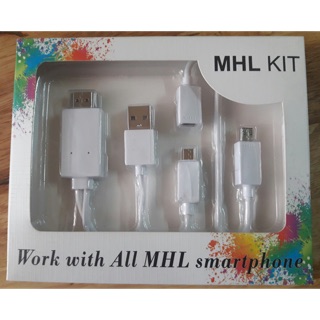Cáp HDMI samsung đa năng kết nối tivi cho nhiều dòng điện thoại sam sung, oppo, LG,...