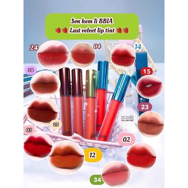 Son Kem lì Bbia last velvet lip tint | BigBuy360 - bigbuy360.vn