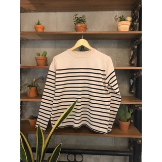 LONG SLEEVE STRIPED TEE