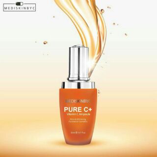 MẪU MỚI NHẤT 2019 Tinh chất trị liệu da MediskinbyC Pure C+ Vitamin C Ampoule