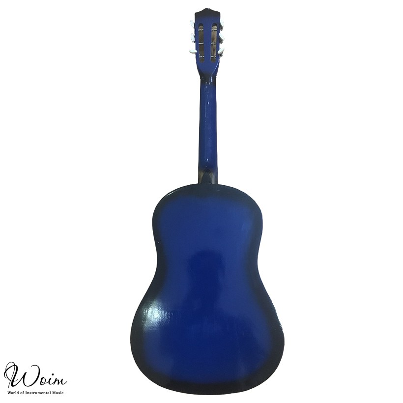 Đàn Guitar Acoustic Dáng D GU02 Màu Xanh Dương