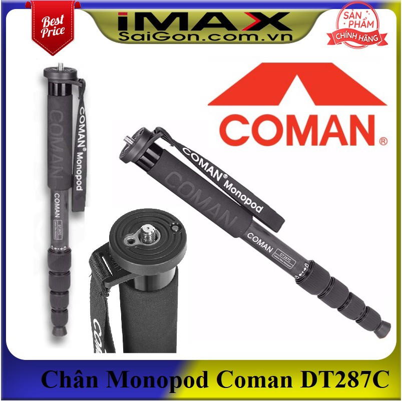 CHÂN ĐƠN MÁY ẢNH COMAN MONOPOD DT-287C