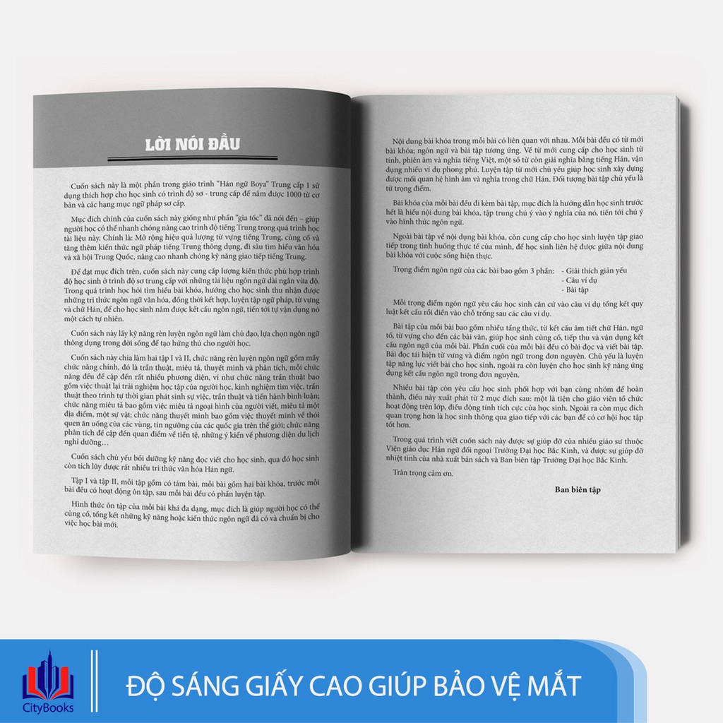 Sách - COMBO Giáo trình hán ngữ Boya Trung Cấp 1 (Tập 1, 2) - Trung Cấp 2 (Tập 1, 2)