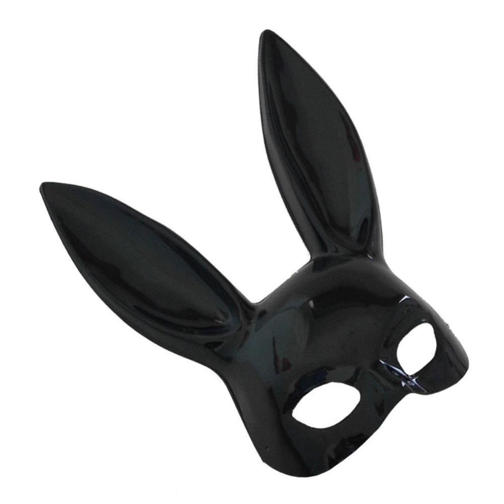 Mặt Nạ Hóa Trang Halloween Hình Tai Thỏ Xinh Xắn B7H9