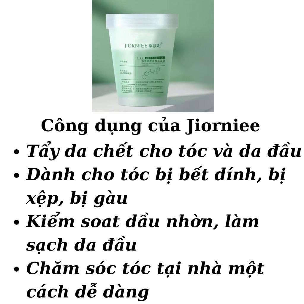 Jiorniee Tẩy Tế Bào Chết Da Đầu Muối Biển Nội Địa Trung Làm Sạch Gàu Dầu Gội Tóc Bết Ngứa Đầu Chăm Sóc Tóc SHOP 9999