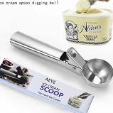 dụng cụ múc kem, trái cây bằng thép không gỉ - SCOOP