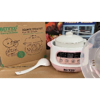 NỒI CHƯNG YẾN ĐIỆN TỬ BENNIX BN100A 1 LÍT CAO CẤP CỦA THÁI LAN - GIAO MÀU NGẪU NHIÊN