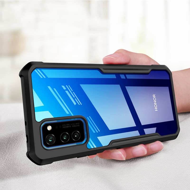 Ốp điện thoại TPU và PC trong suốt hai lớp chống sốc chuẩn quân đội dành cho Vivo V19 Neo V17 Y17 Y15 Y12 Y11 U10 U3X