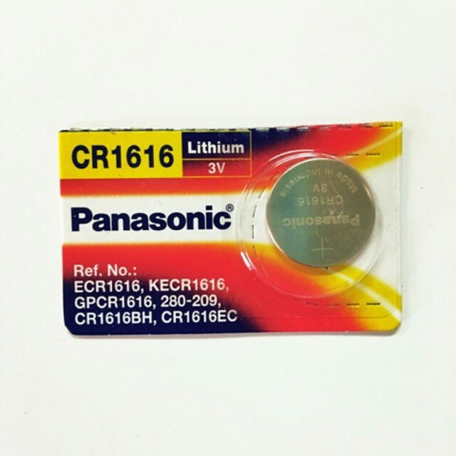 Pin CR2016 3v Lithium PANASONIC vỉ 1 viên (PANASONIC VIỆT NAM)