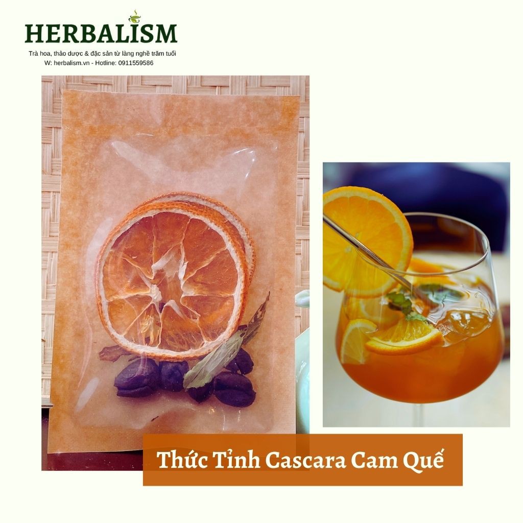 Trà hoa quả mix 1 gói nhỏ dùng thử HERBALISM| Trà Hoa Cúc, Đậu biếc, Hoa Hồng, Cascara Cam Quế, Kỷ Tử, Táo Đỏ, Long Nhãn | BigBuy360 - bigbuy360.vn