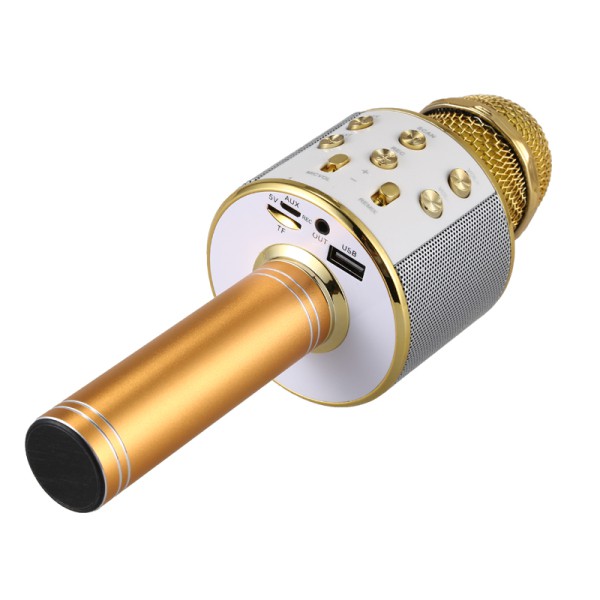 Bluetooth Wireless Condenser Magic Karaoke Microphone Mobile Phone Player MIC