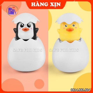 Trứng Tự Nở, Đồ Chơi Nhà Tắm Cho Bé - Trứng Cánh Cụt, Vịt