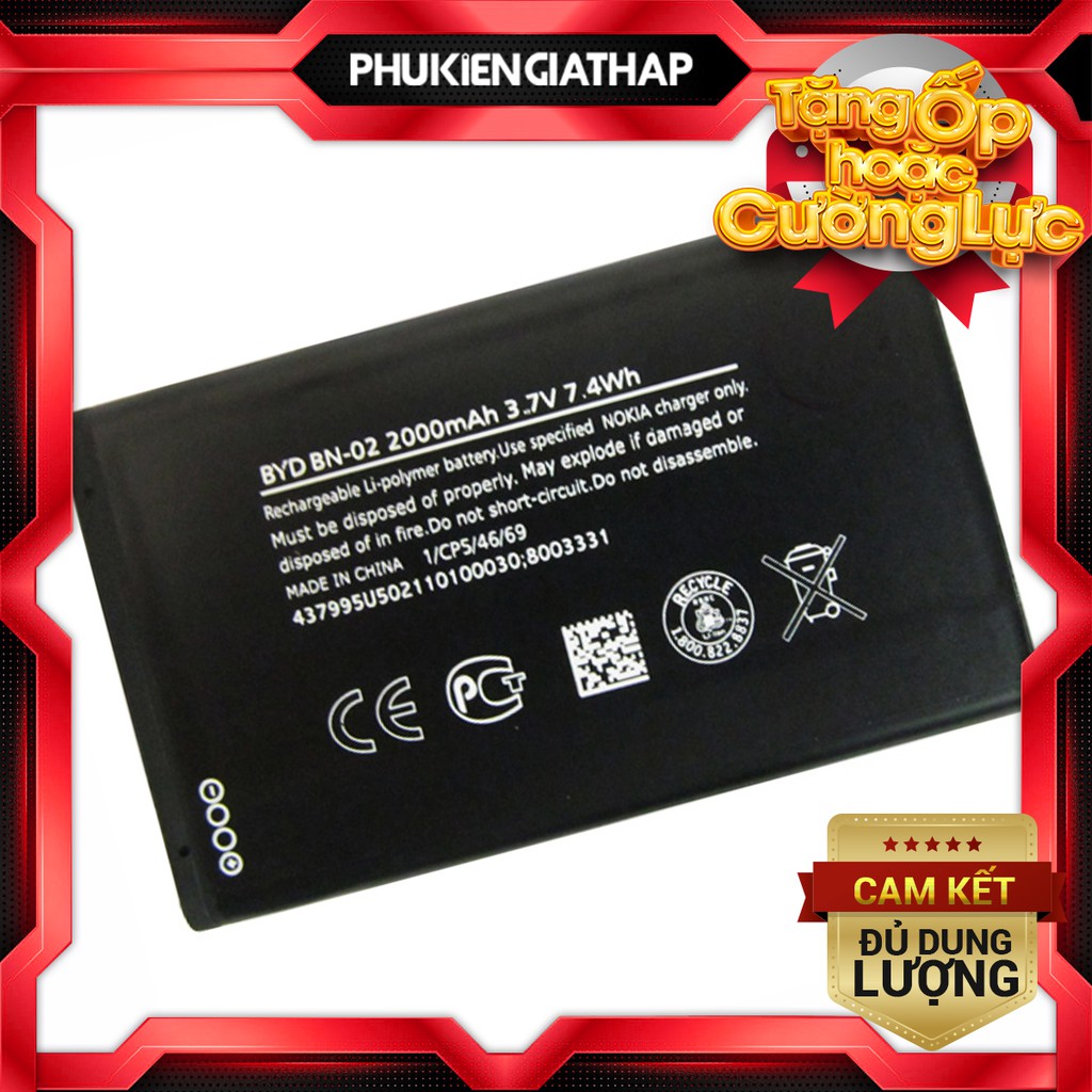 Pin Zin cho Nokia XL (BN-02) - 2000mAh