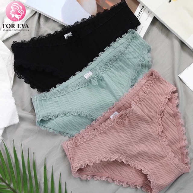 Quần chip tăm gân nơ siêu đẹp kháng khuẩn rx11 | BigBuy360 - bigbuy360.vn