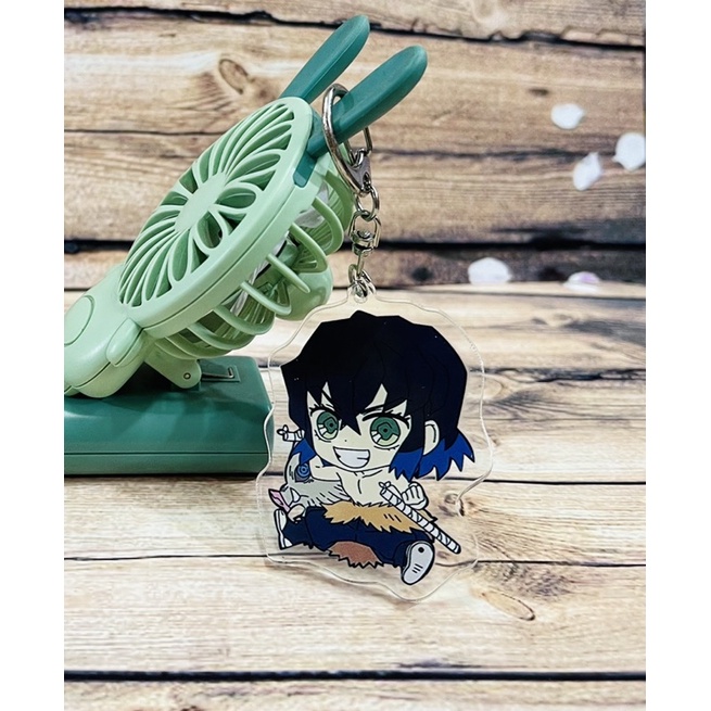 móc khoá kimetsu no yaiba mica trong nhiều mẫu/ móc treo anime kimetsu no yaiba