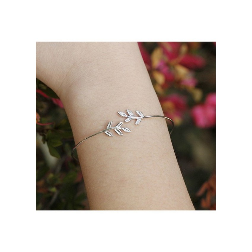 Vòng tay nữ xinh xắn dáng hoa phong cách hàn quốc dễ thương