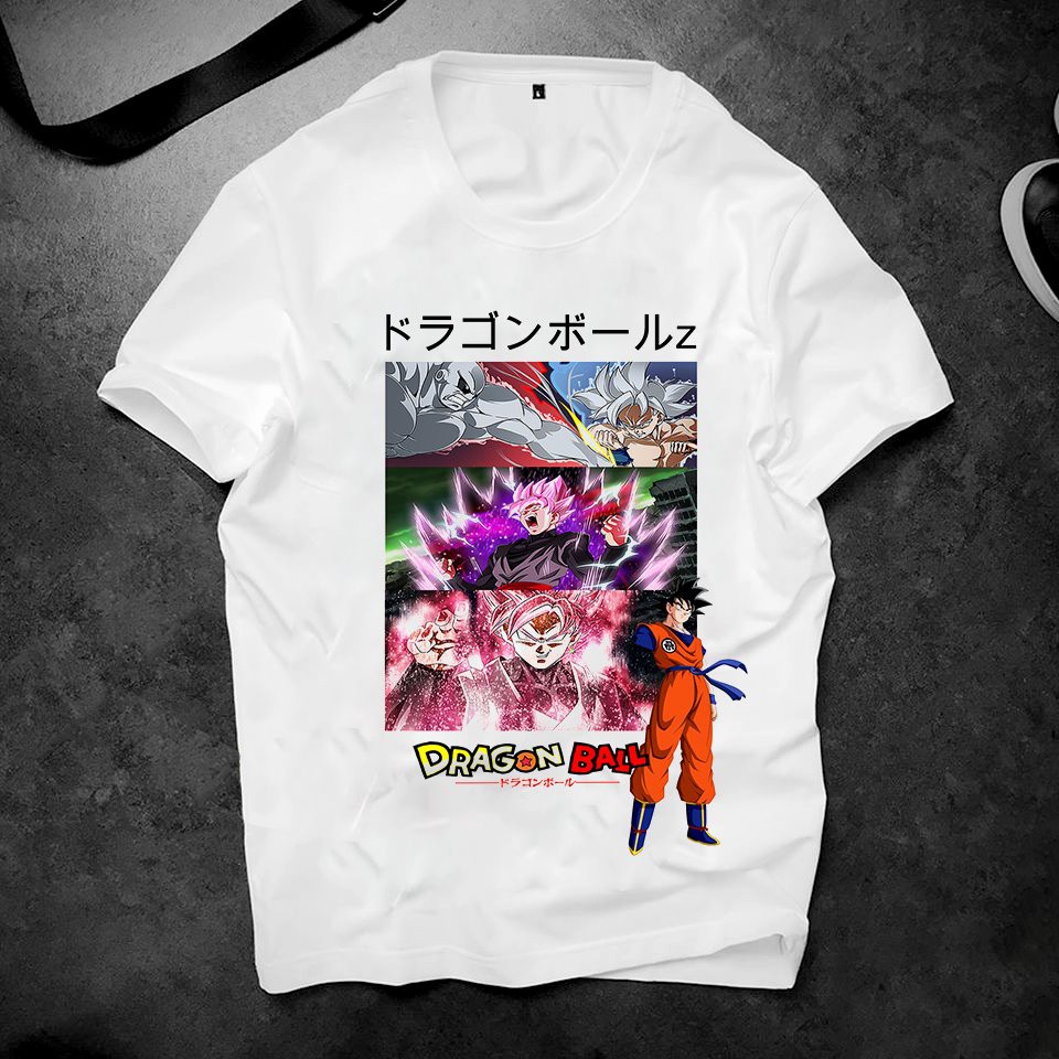 Áo thun form rộng unisex hình GoKu chất vải đẹp2019ts733