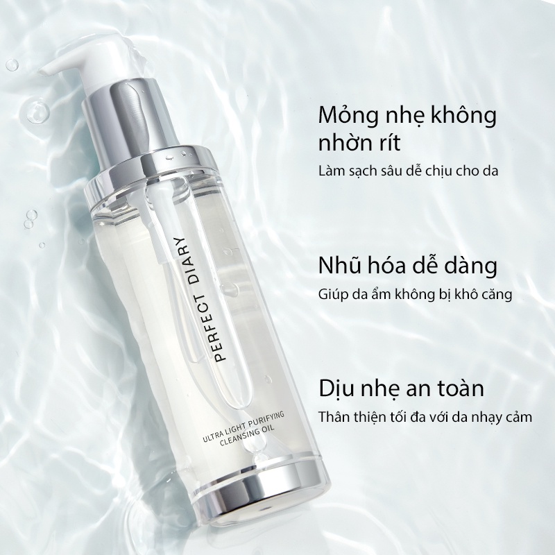 Dầu tẩy trang Perfect Diary mỏng nhẹ dung tích 150ml