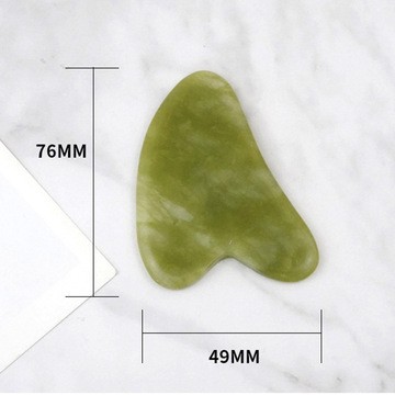 Chăm sóc da mặt Gua Sha Dụng cụ massage Natural Xiuyan Jade Guasha Ban Scraping SPA Châm cứu Massage cổ mắt Chăm sóc sức khỏe cơ thể