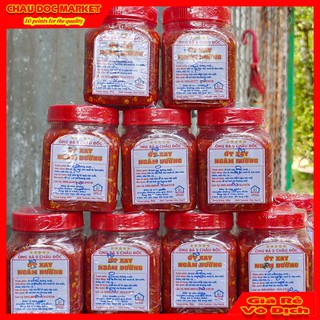 Ớt Ngâm Đường Siêu Cay Hủ 200gr Dùng Chế Biến Các Món Ăn Sản Phẩm Của Ông Bà 5 Châu Đốc.
