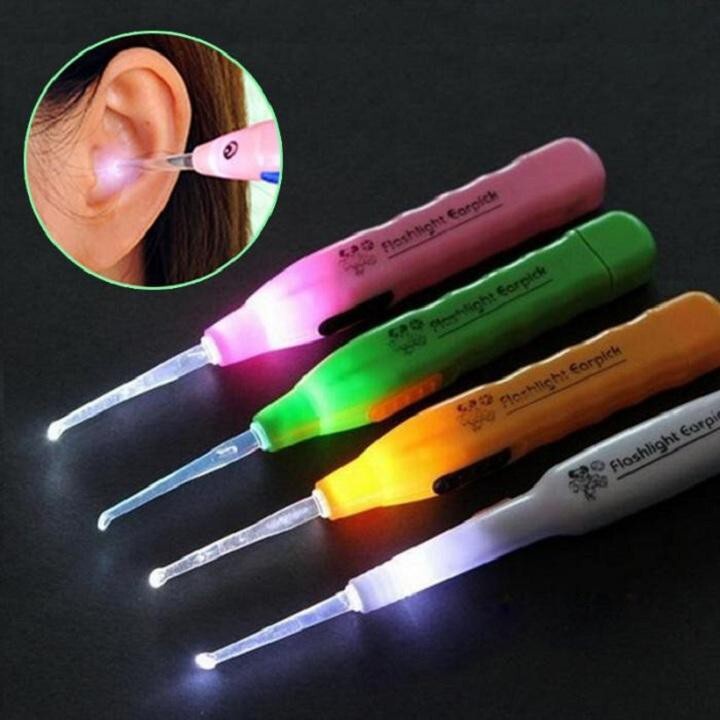 Bộ Soi Tai Có Đèn Nhỏ Gọn Cho Người Lớn Và Trẻ Nhỏ Vệ Sinh Hốc Ráy Tai Tiện Lợi
