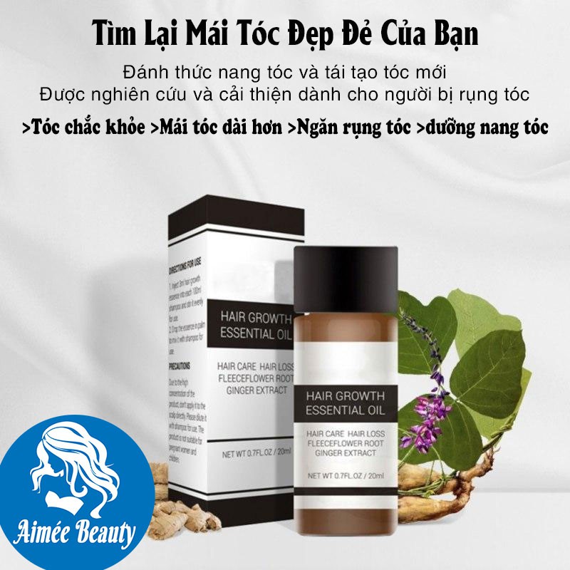 [Có Hàng Sẵn] LANBENA Dung Dịch Kích Thích Mọc Tóc Dưỡng Tóc Chuyên Sâu Tóc Mọc Nhanh Giảm Gãy Rụng chai 20ml