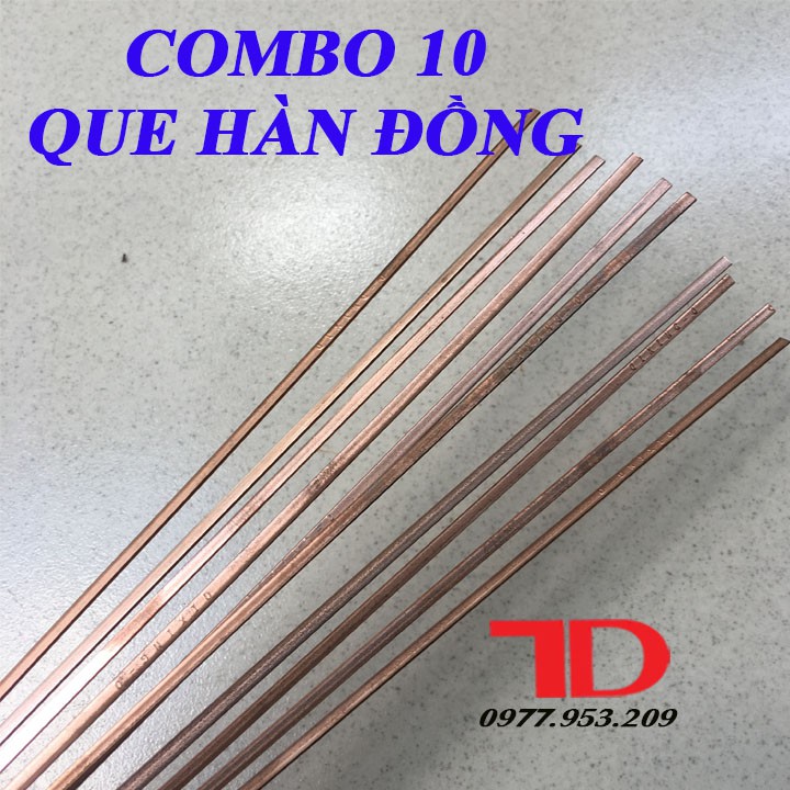 COMBO 10 bạc hàn sử dụng cho hàn ống đồng